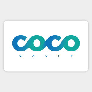 Coco gauff Sticker